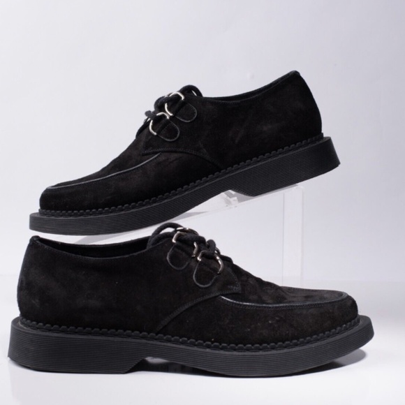 NWT Saint Laurent Teddy Suede Platform Derby  EU35.5 - Picture 1 of 12